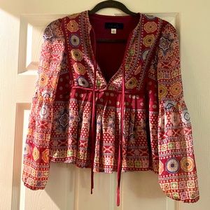 Francesca’s collection blousy top